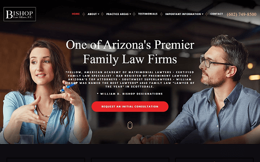 طراحی سایت برای وکلا